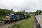 CSXT 9969 Leads the Geometry Train at Curtis Corner